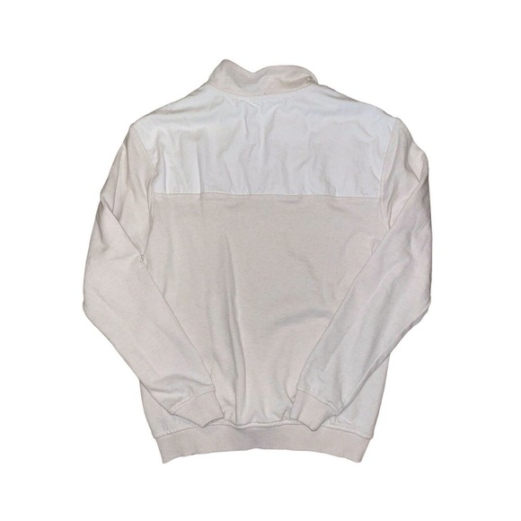 Disneyland 1/4 Zip Flag Adult Size S Red White Blue Pocket Sweatshirt Pullover - Picture 7 of 7